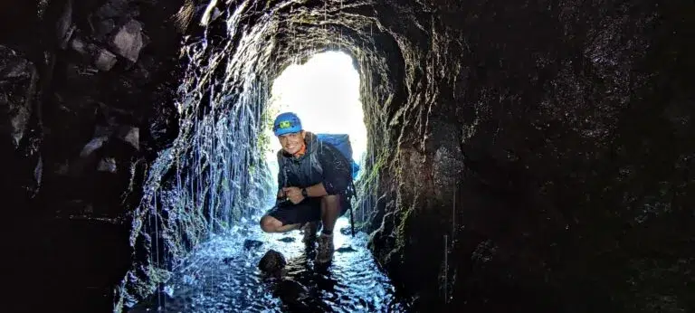 Abenteuerliche Tunneltour im Lorbeerwald